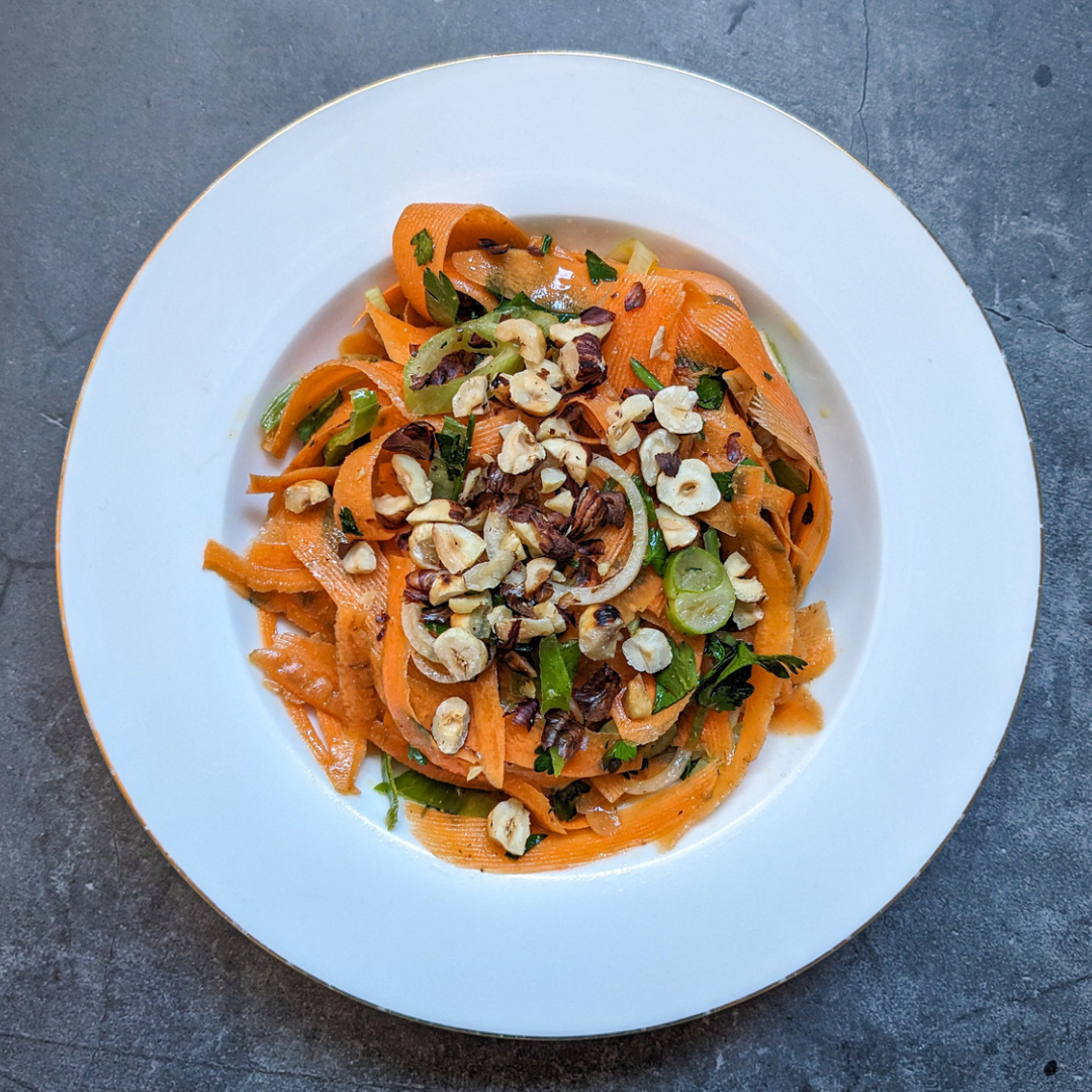 Carrot Ribbon Salad Recipe | Confluence Farms