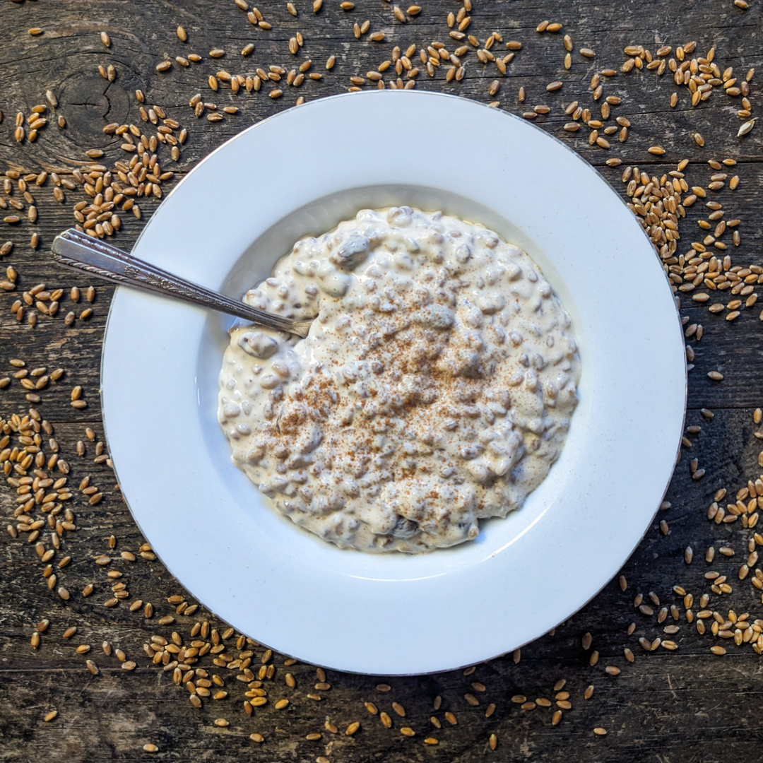 Wheat Berry Pudding | Confluence Farms