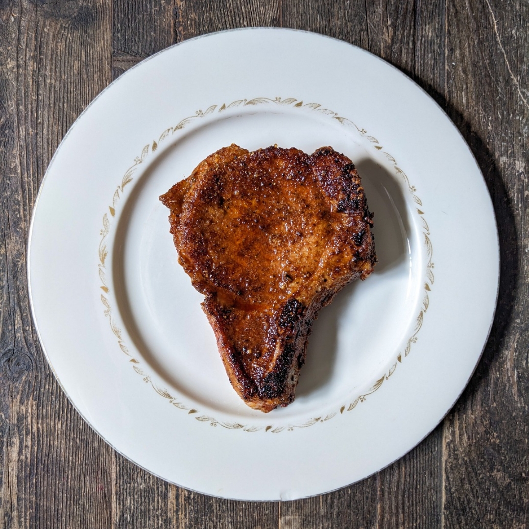 BBQ Spice-Rubbed Pork Chops