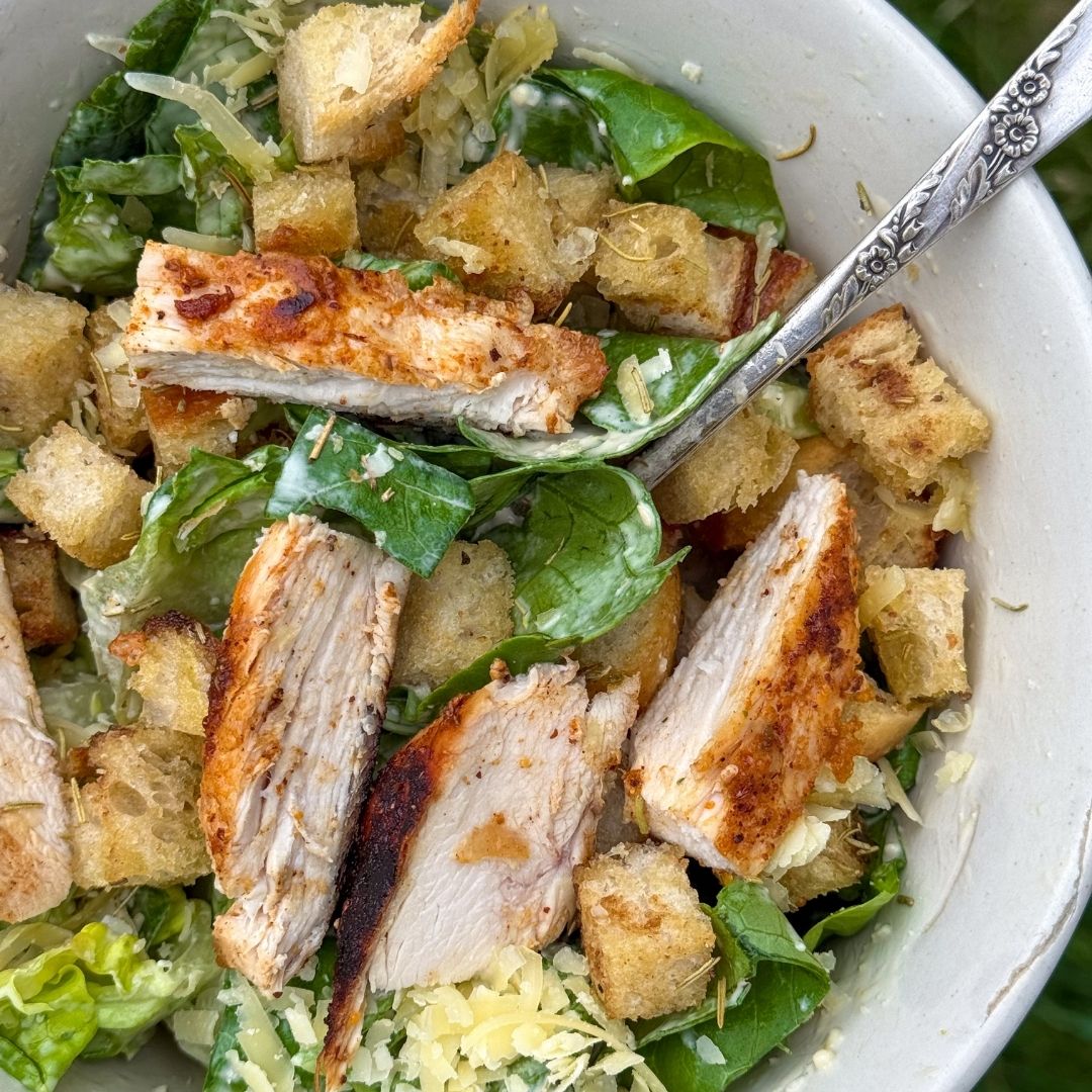 Gem Romaine Chicken Caesar Salad