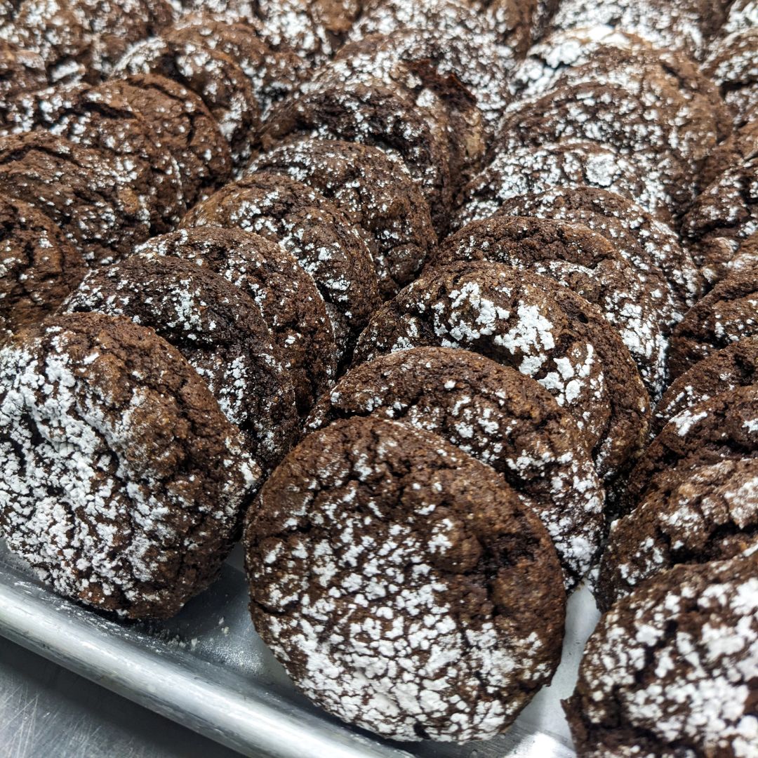 Chocolate Crinkle Cookies