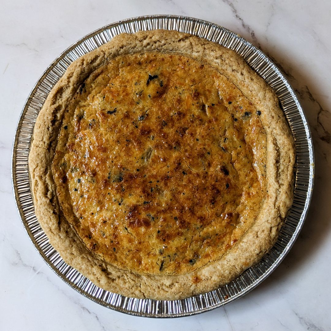 Roasted Onion Quiche