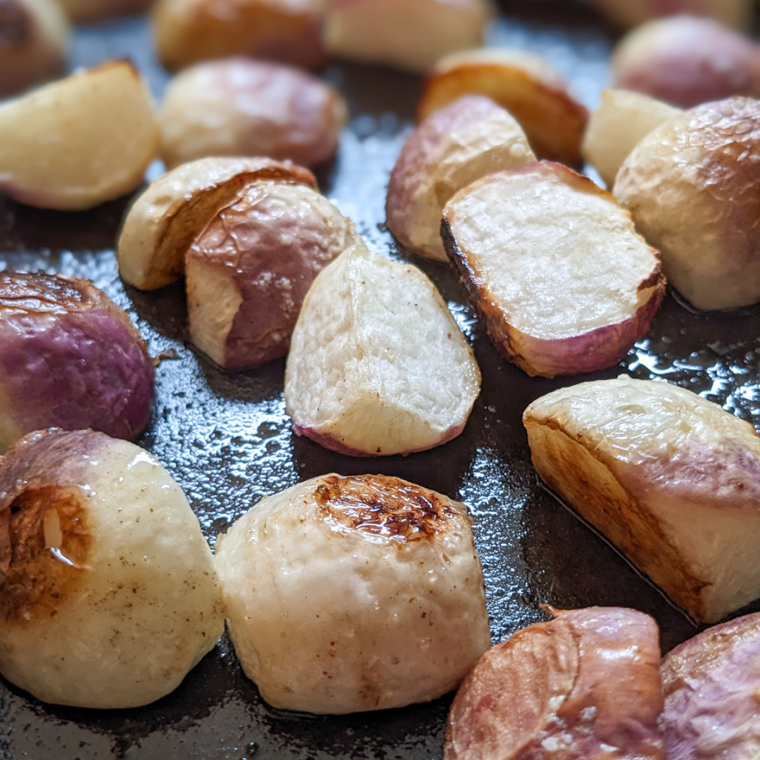 Simple Roasted Turnips