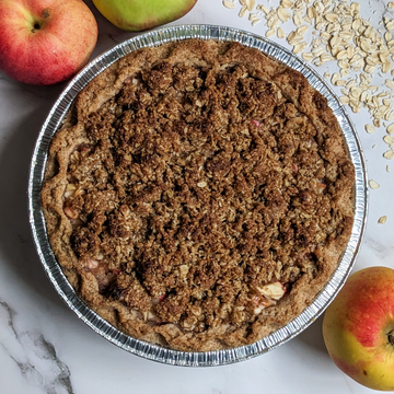Bake-At-Home Organic Apple Pie With Crumble Topping