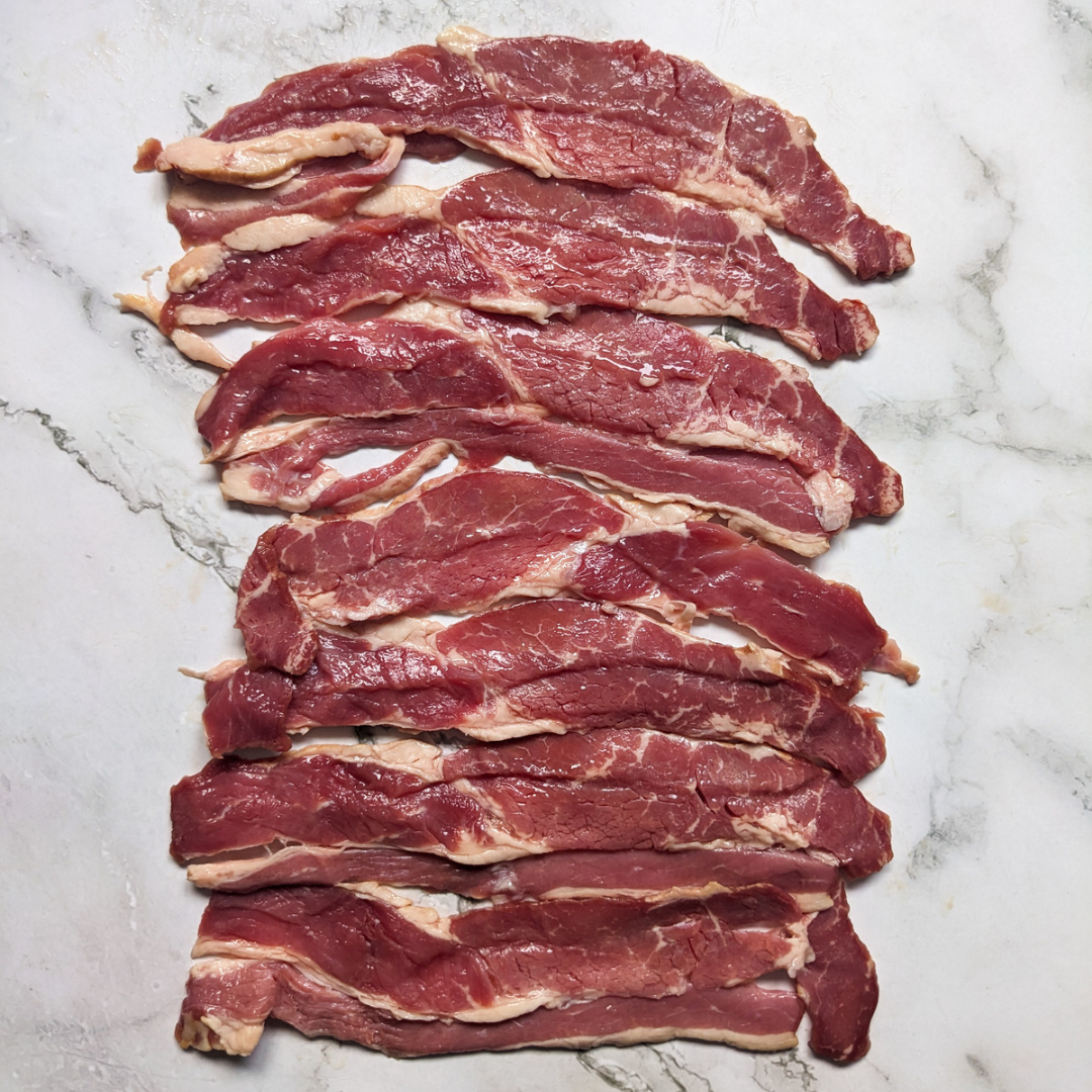 Grass-Fed Beef Bacon