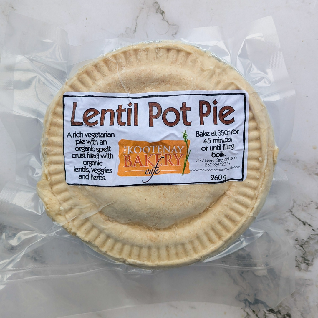 Bake-At-Home Organic Lentil Pot Pies