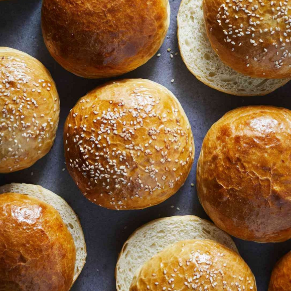 Brioche Hamburger Buns