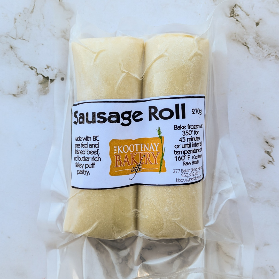 Bake-At-Home Grass-Fed Beef Sausage Rolls