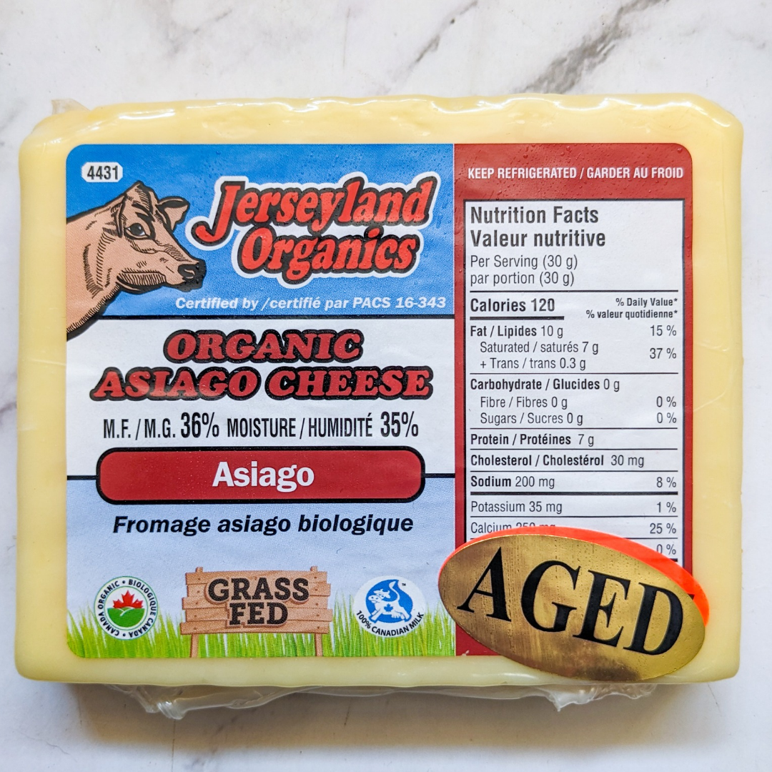 Grass-Fed Asiago Cheese