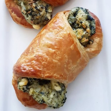 Bake-At-Home Savory Mushroom & Leek Croissants