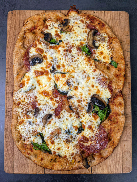 Frozen Organic Blended Wheat Pizza Dough