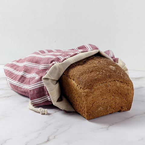 Italian Beeswax-Lined Bread Bags