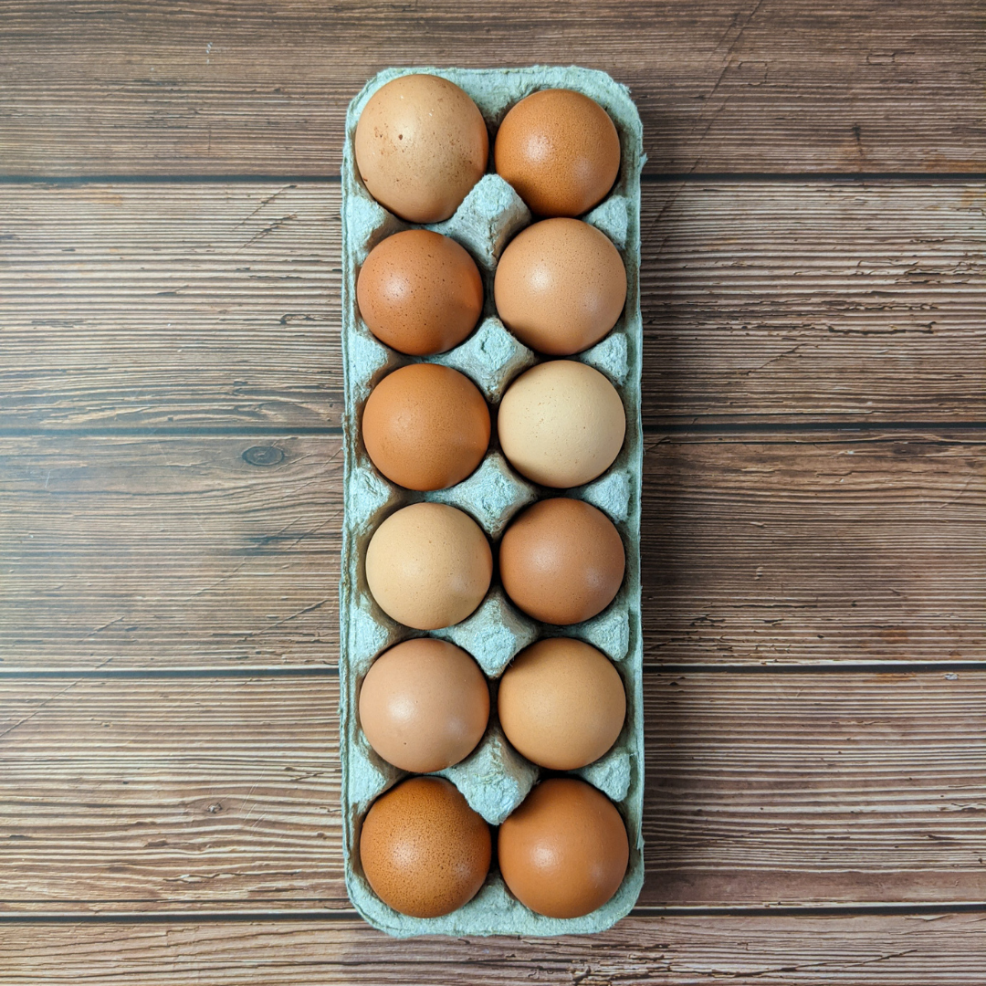 Free-Range, Organic Fed Eggs