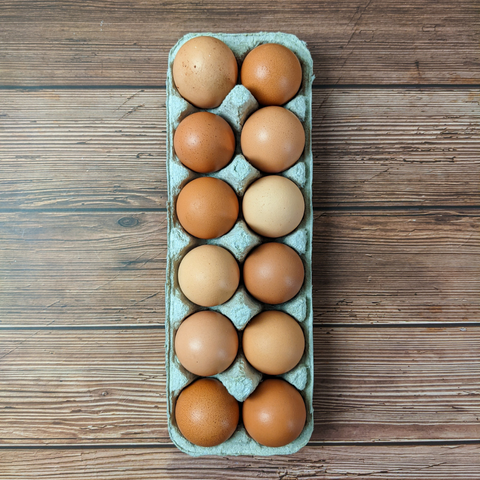 Free-Range, Organic Fed Eggs from Kootenay Natural Meats